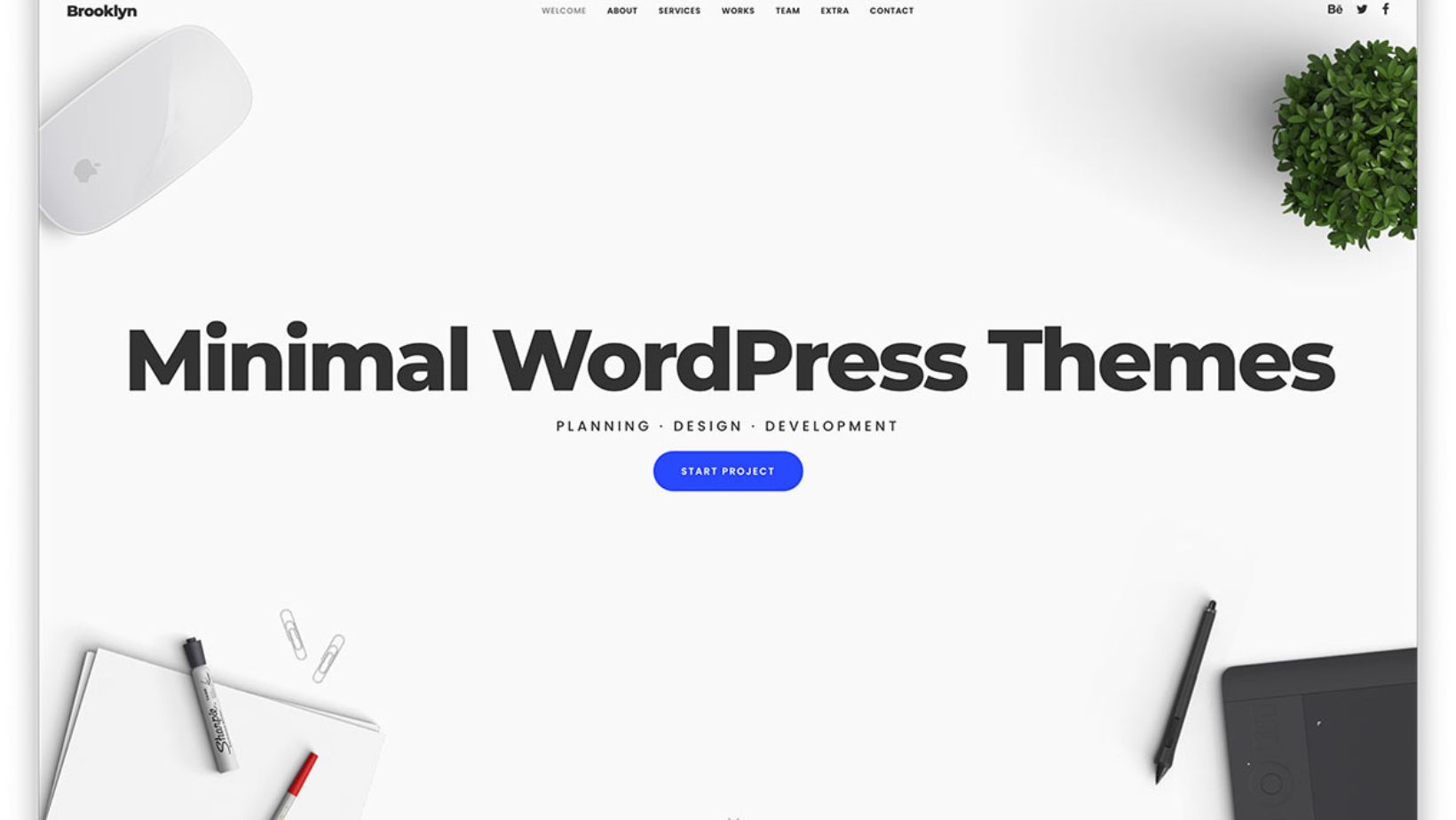 minimalist wordpress themes