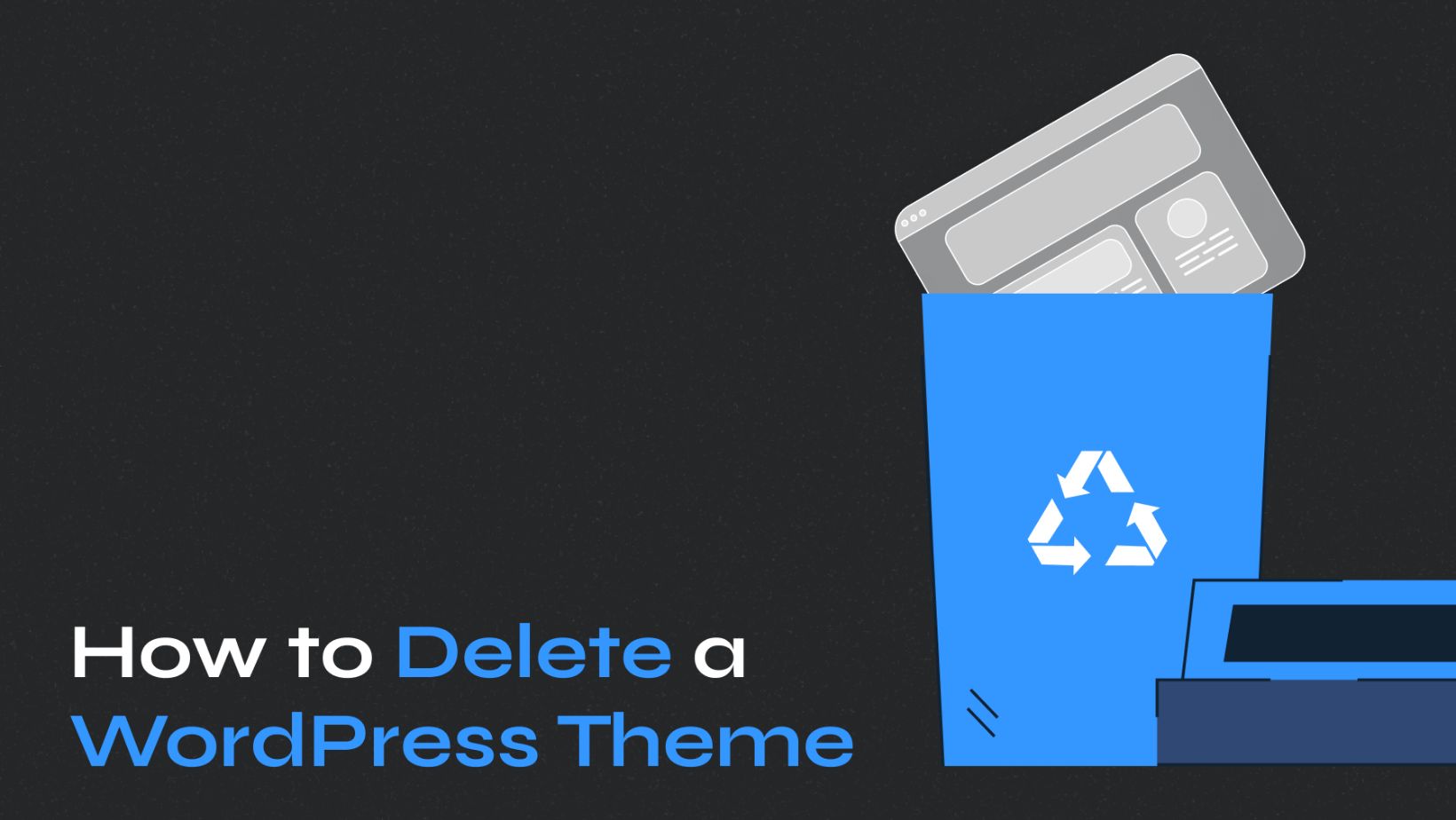 how to delete themes in wordpress